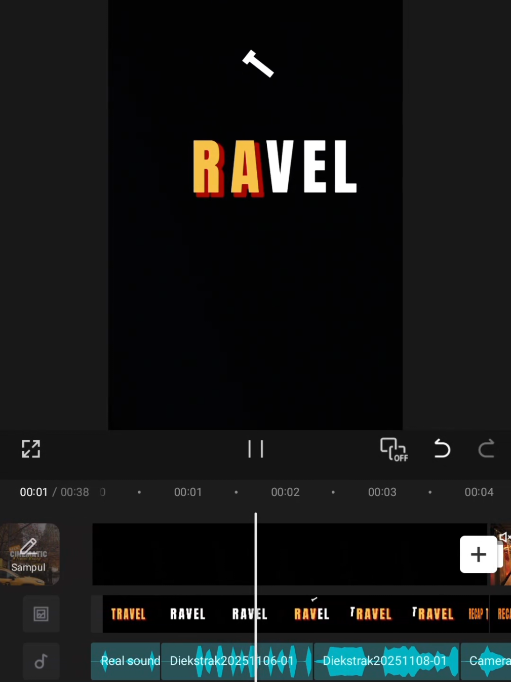 EDITING CINEMATIC TRAVEL VLOG #CapCut #templatecapcut #tutorial #tutorialcapcut #cinematicvlog 