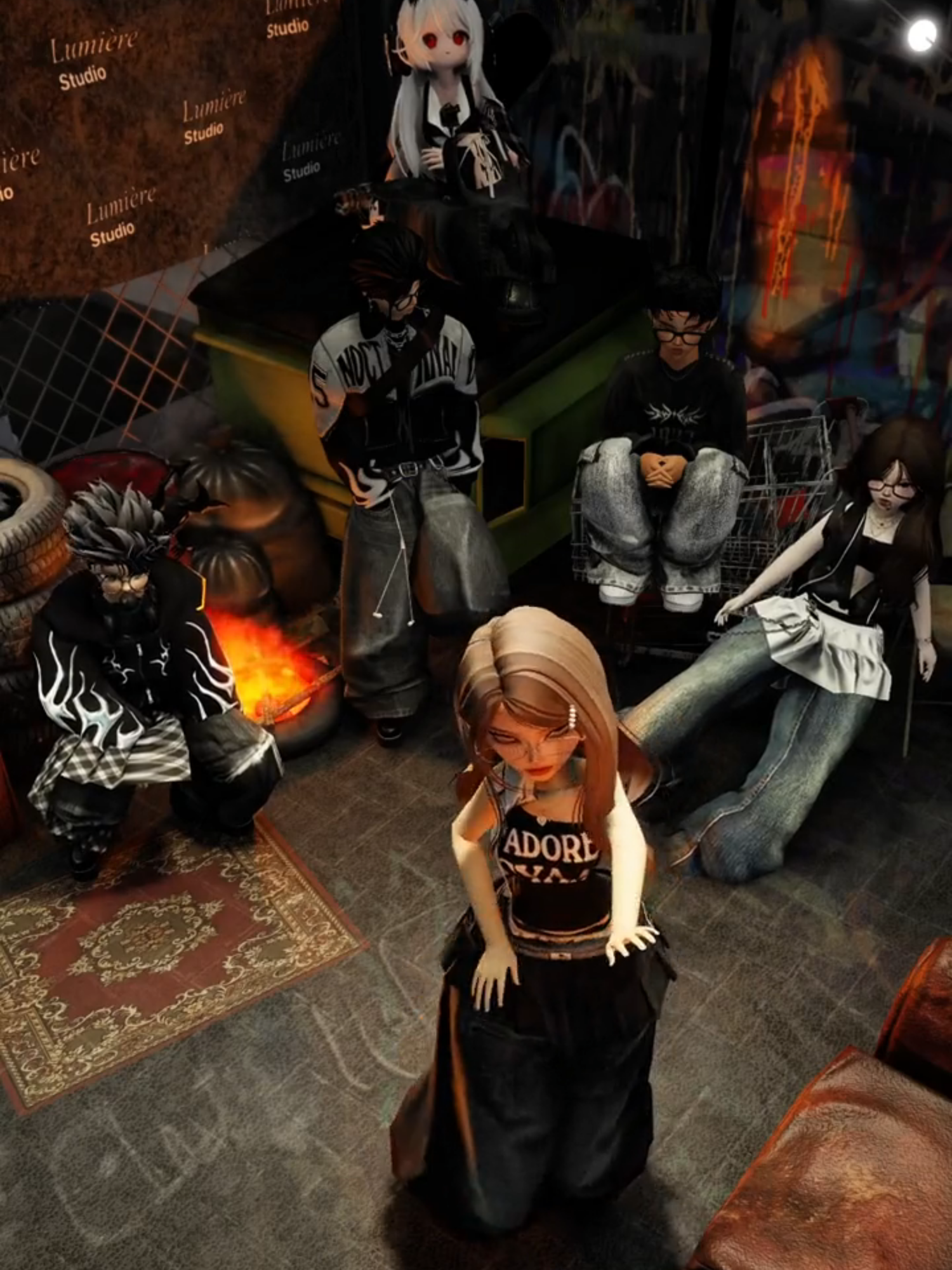 Rawr hit that dance Map : Lumiere studio Dance : Rakai  #robloxfyp #robloxtrend #robloxedit