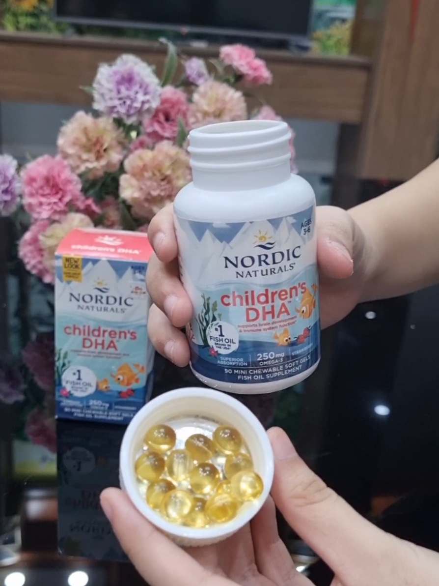 Bí quyết giúp bé  thông minh nhanh nhẹn  #DHAtieuchuanvang, #Nordicnaturals  #dhanordic