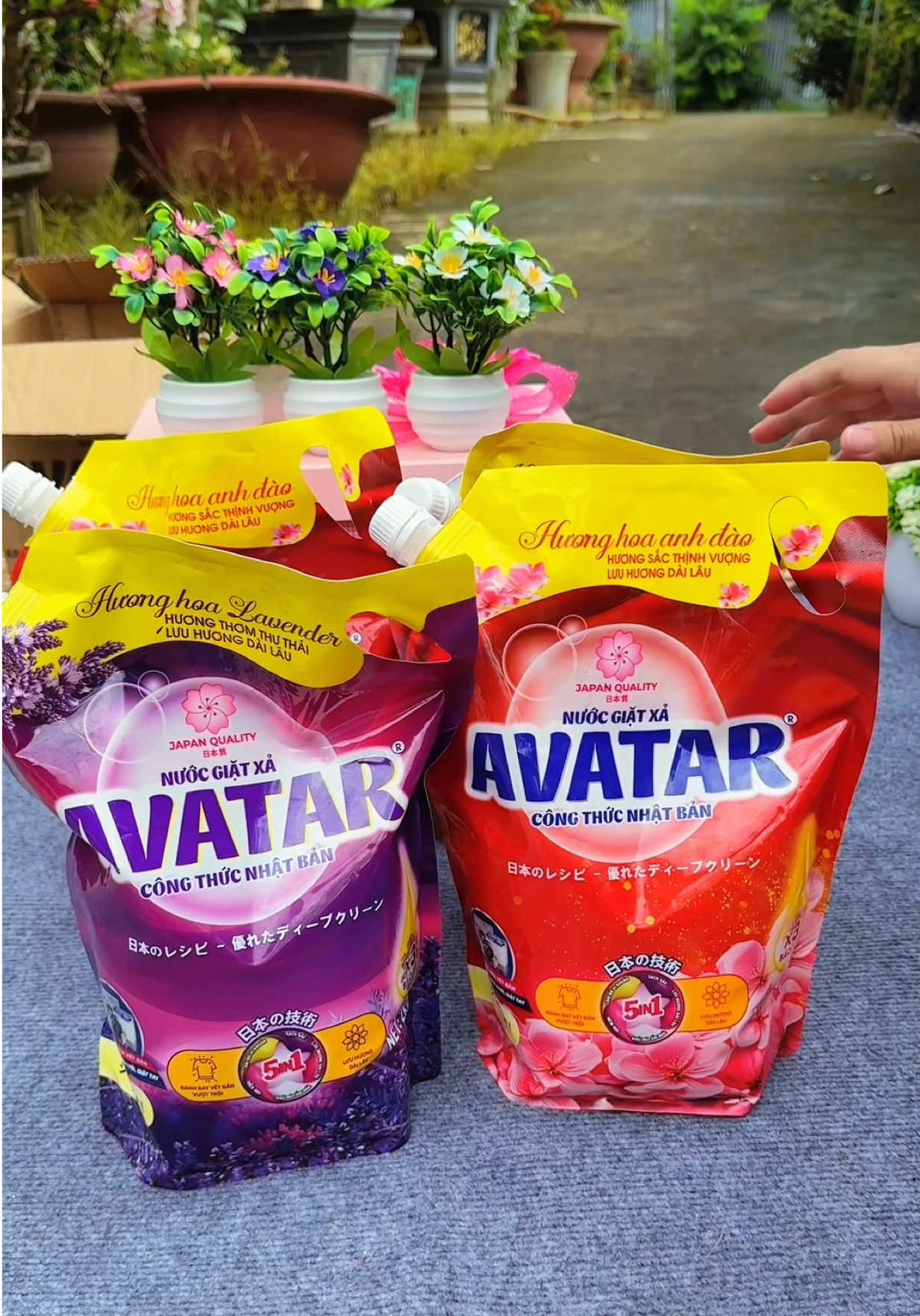 Mua 2 tặng 2 combo 4 túi nước giặt avatar #nuocgiatavatar #phamtham988 