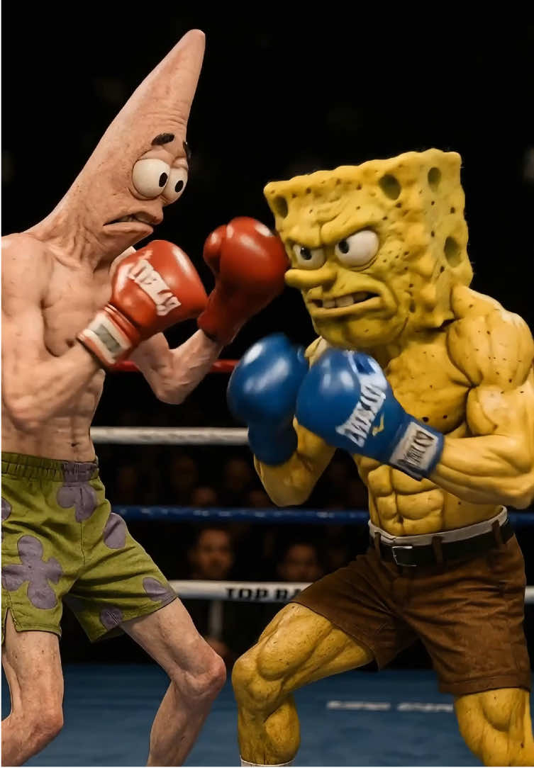Patrick vs SpongeBob: For the Sake of His Family#spongebob #patrick #fyp 