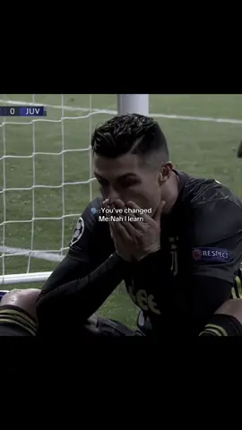 I never change i learn and it help me fake people #cr7 #ronaldo #footballquotes #fyp 