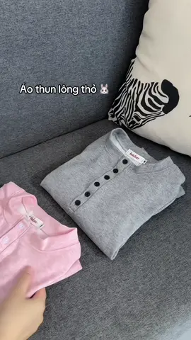 Áo thun dài tay lông thỏ justdun #tiktokviral #thoitrangnu #phoidoxinh #xhuongtiktok #trending 