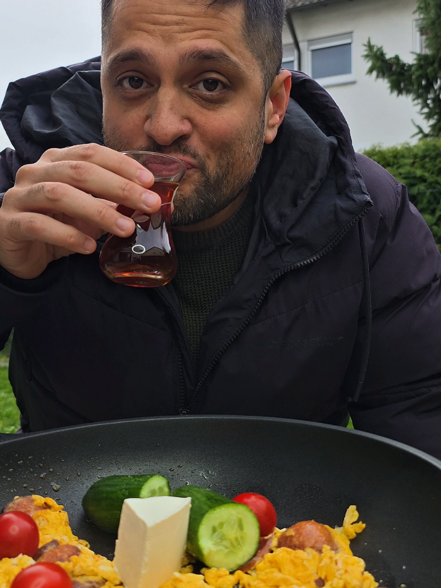 Turkish Breakfast 🇹🇷 #TikTokFood #asmr #mukbang 