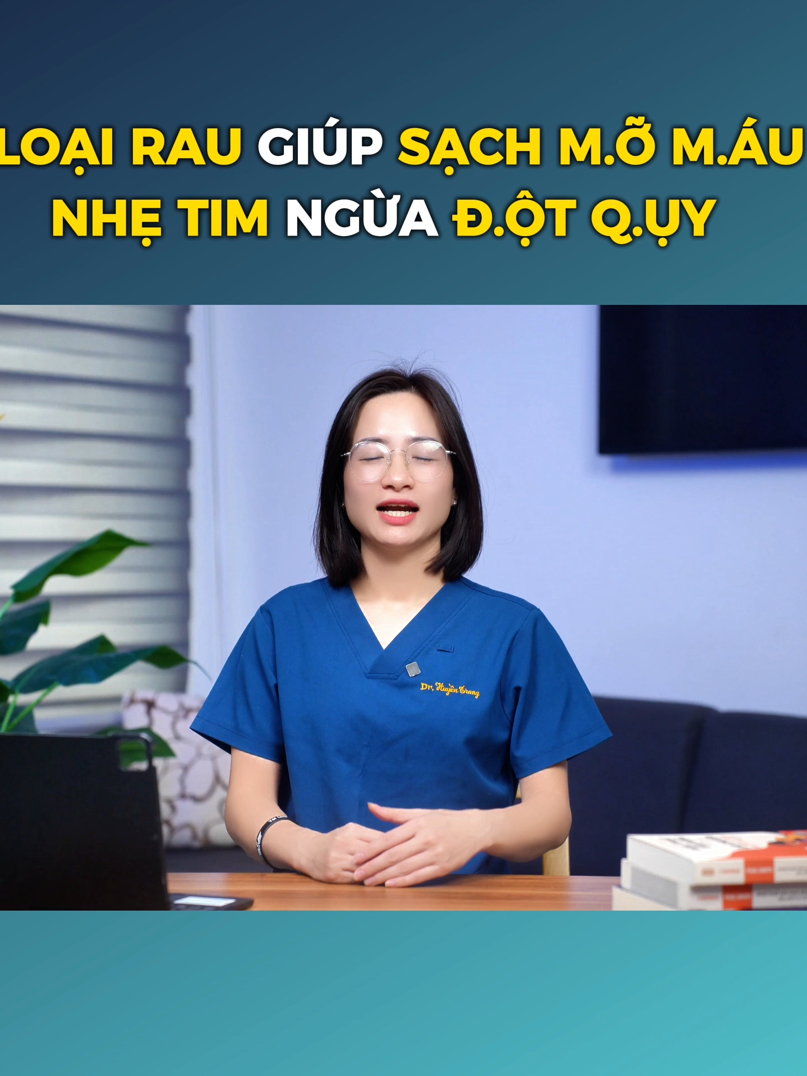 5 Loại rau giúp sạch m.ỡ m.áu. ngăn ngừa đ.ột q.uy #drtrang #drhuyentrang #momau #dotquy