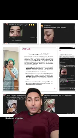 Ayolah BPOM kasih sanksi yang lebih tegas! Seperti yg gue bilang ga semua produk cina jelek ya banyak kok yang bagus bahkan gue rekomendasi! Tp ya kalian harus hati2 dalam memilih karena banyak yang emang bobrok!! #pinkflash #makeup #viral #bahaya #fyp 