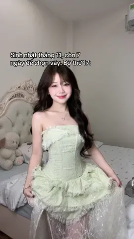 👗: @Amelie Official | #dress #vaysinhnhat #vayxinh #mineenguaba 