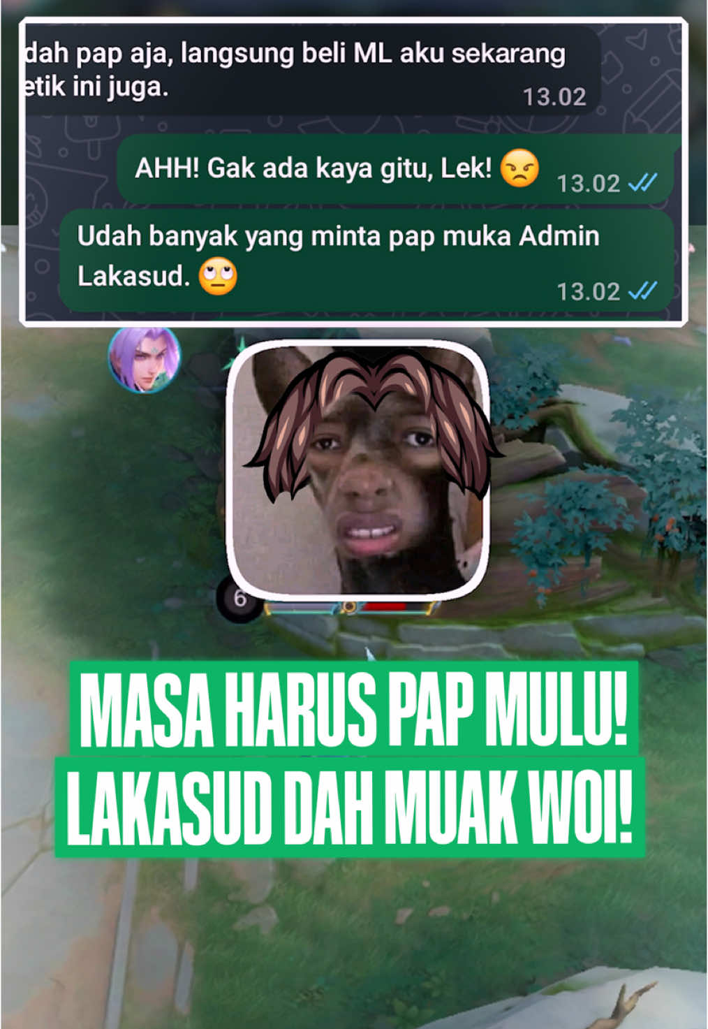 MASA HARUS GINI LEK 😑 #mobilelegends #chat #mobilegame #mobilelegendsbangbang #mlbb9th 