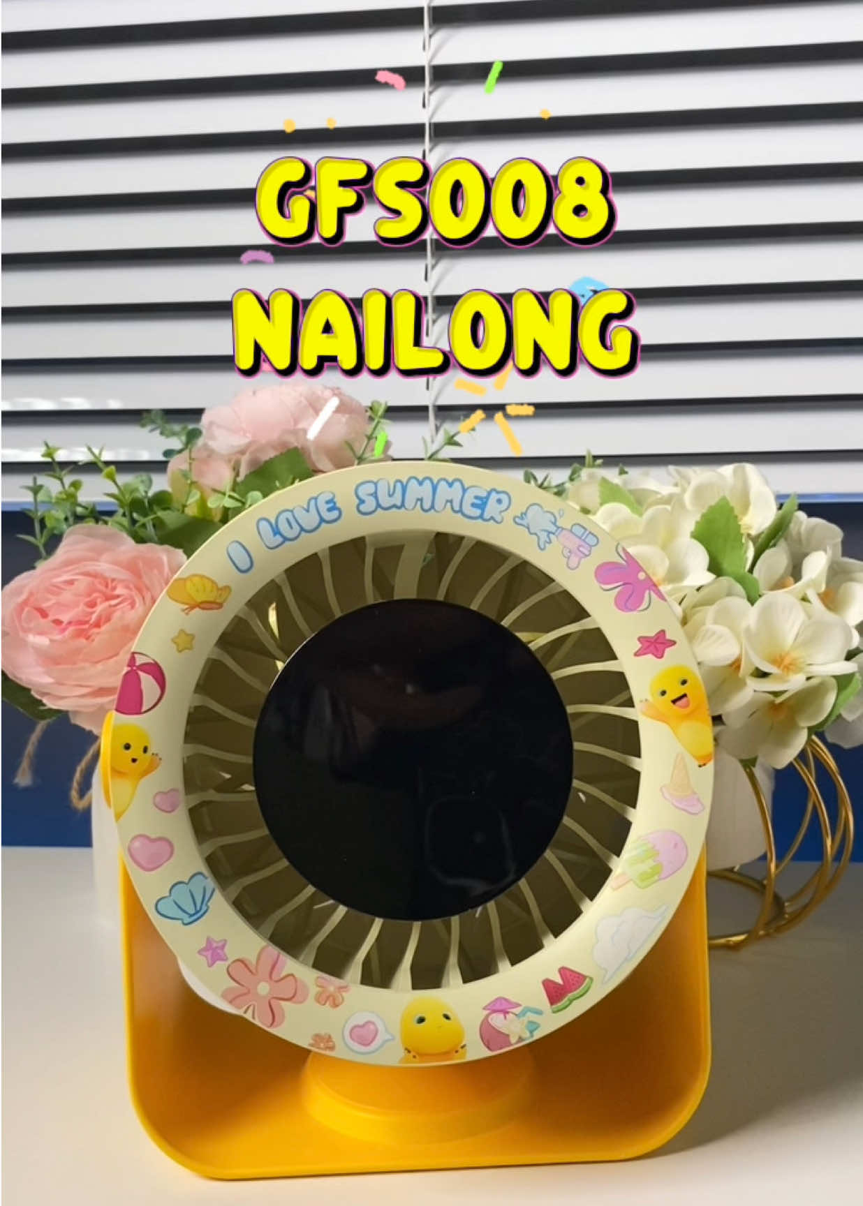 GFS008 X Nailong 💛 #LDY #kipasturbo #kipasmeja #rgb #promoguncang1111 