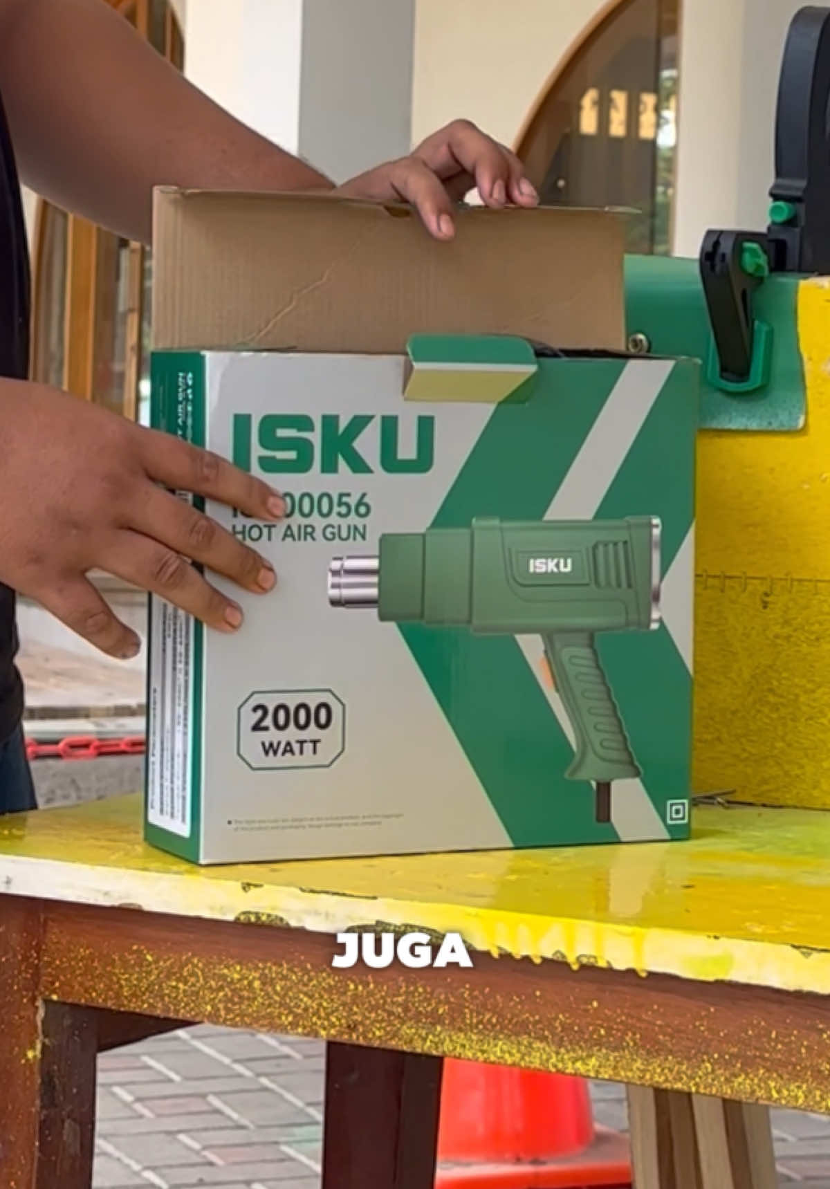 Hot Air Gun dari ISKU 🔥 mau pasang skotlet stiker dan juga buka cat semuanya gampang dengan HotGun dari ISKU ini ✅✅✅✅ #iskutools #hotgun 