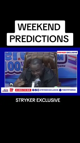 WEEKEND PREDICTIONS #creatorsearchinsight #cristianoronaldo #football #barcelonafootball #lamineyamal💎 #realmadrid @Oyerepa _Sports⚽️🎾🏀🏈 @Accra Hearts of Oak Sport Club @TheStrykergh @Agyapong Collins Ago 