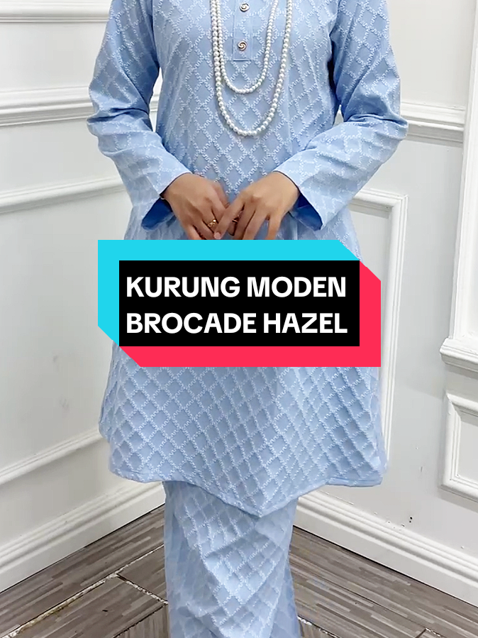 New release gais😍. kurung moden brocade hazel. 7 pilihan warna yg cun❤️‍🔥. maii usha, berkenan grab trus tau!  #kurungmoden #kurungbrocade #kurungviral #kurungraya2026 #fyp 