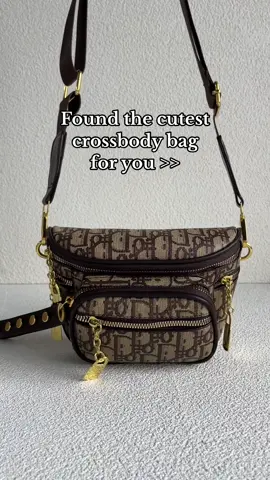cute and elegant crossbody bag for you 🤎🍂✨#crossbodybag #shoulderbag #handbag #fallbag #brownbag #workbag #schoolbag #travelbag #collegebag #pursetok #pursecollection #spotlightfinds #tiktokshopblackfriday #tiktokshopcybermonday 