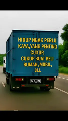 yang penting cukup #truk #cukup #uang #truk #wanita 