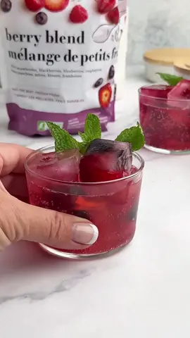 Pha mocktail đơn giản tại nhà với túi trái cây hỗn hợp Blend Berry của Snowcrest #snowcrest 