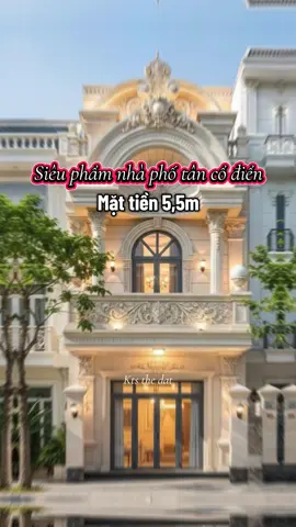 Nhà phố tân cổ điển #kientrucsuthedat #ktsthedat #datahome #nhadepdatahome #kientrucdatahome 