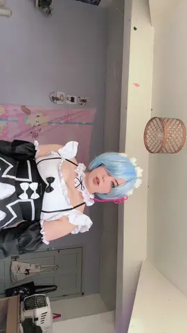Here’s another draft since you liked the last one 😭 #cosplay #anime #remcosplay #rezero #milkcarton 