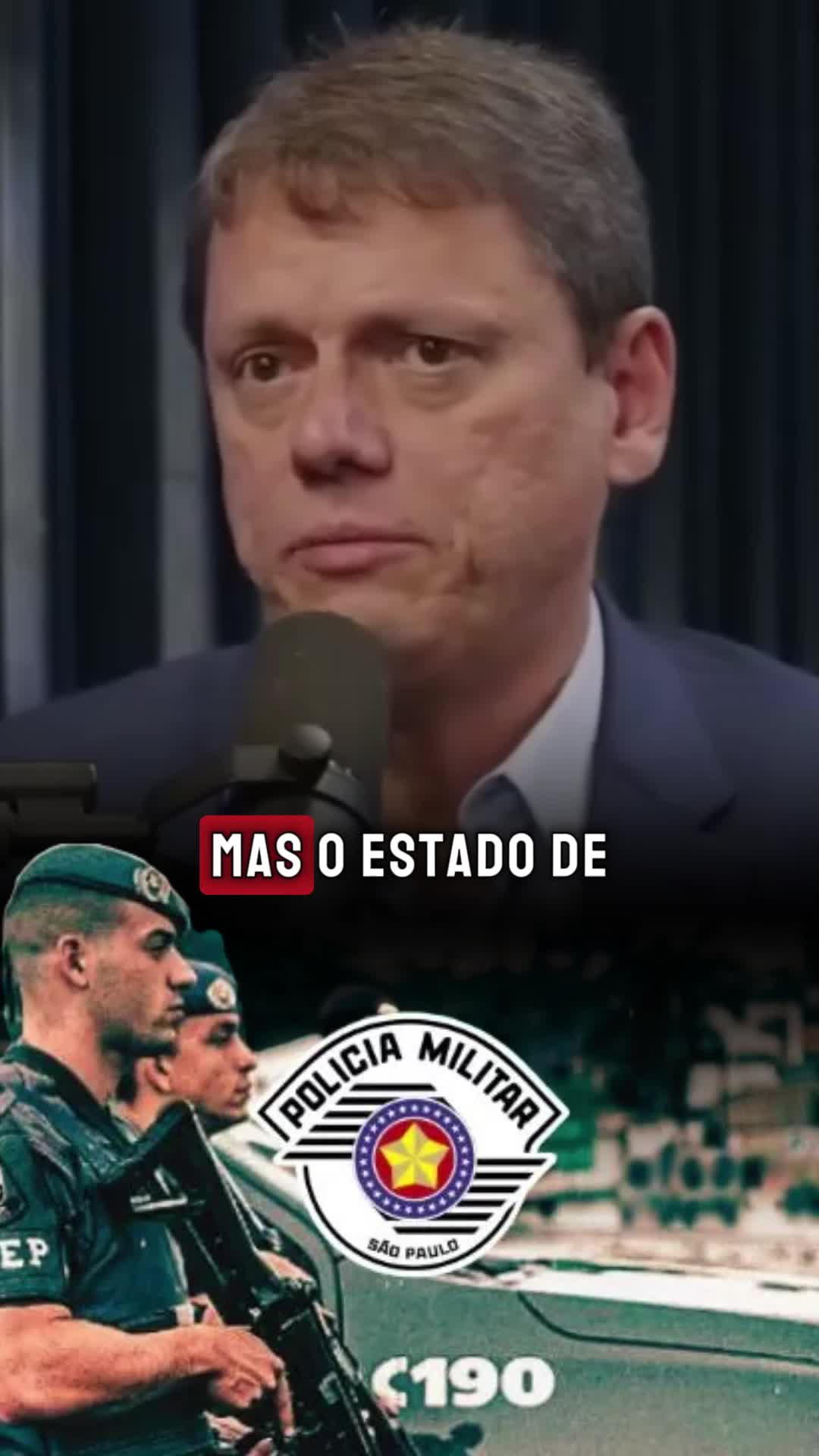Governador @tarcisiogdf comenta sogre o nível de Segurança dentro do estado de São Paulo #tarcisiodfsp #tarcisiodefreitas #tarcisiocortes #segurança #pmsp