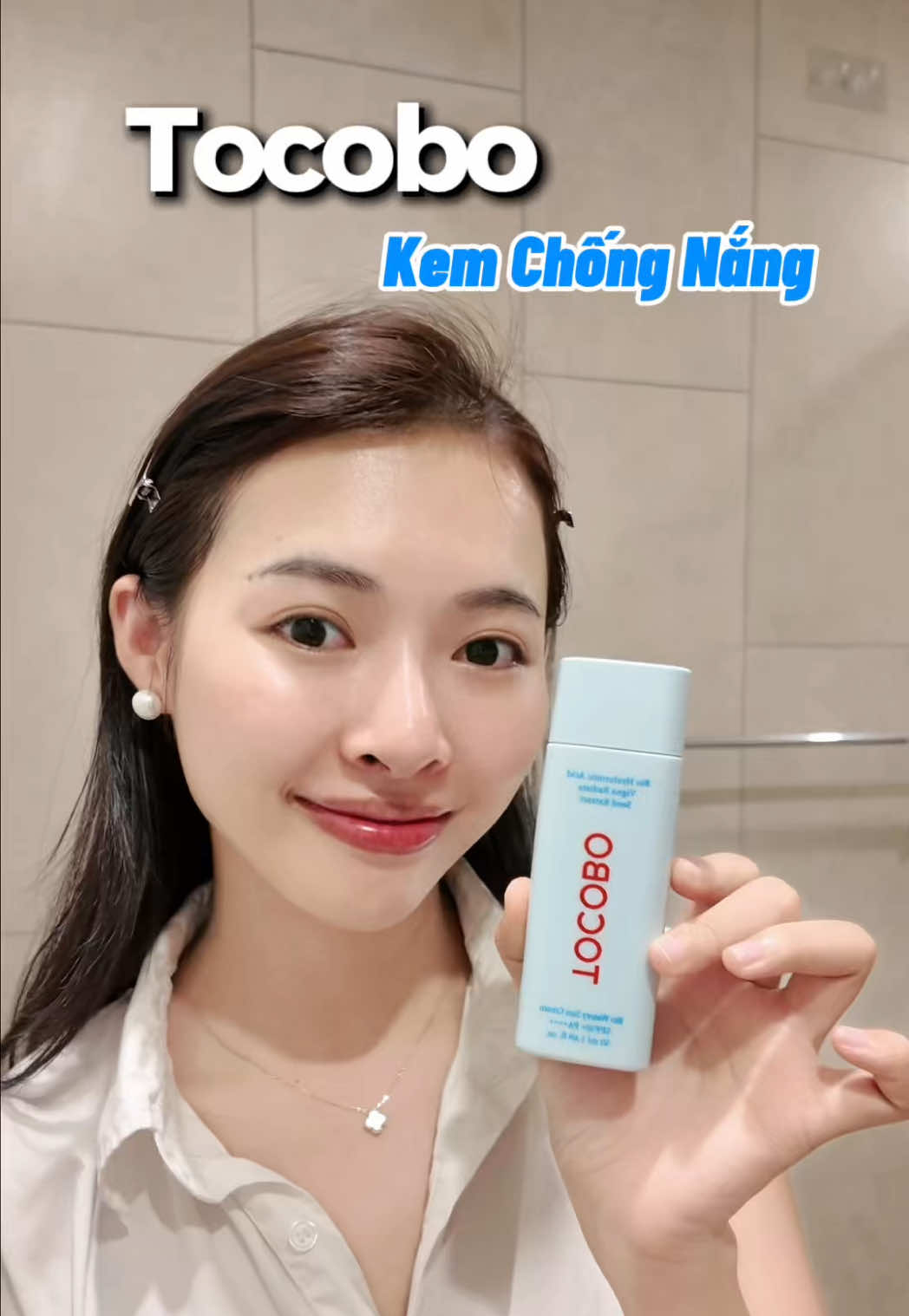 Kem chống nắng cấp ẩm Tocobo #tocobo #tocobosunscreen #kemchongnang #kemchongnangcapam #reviewlamdep 