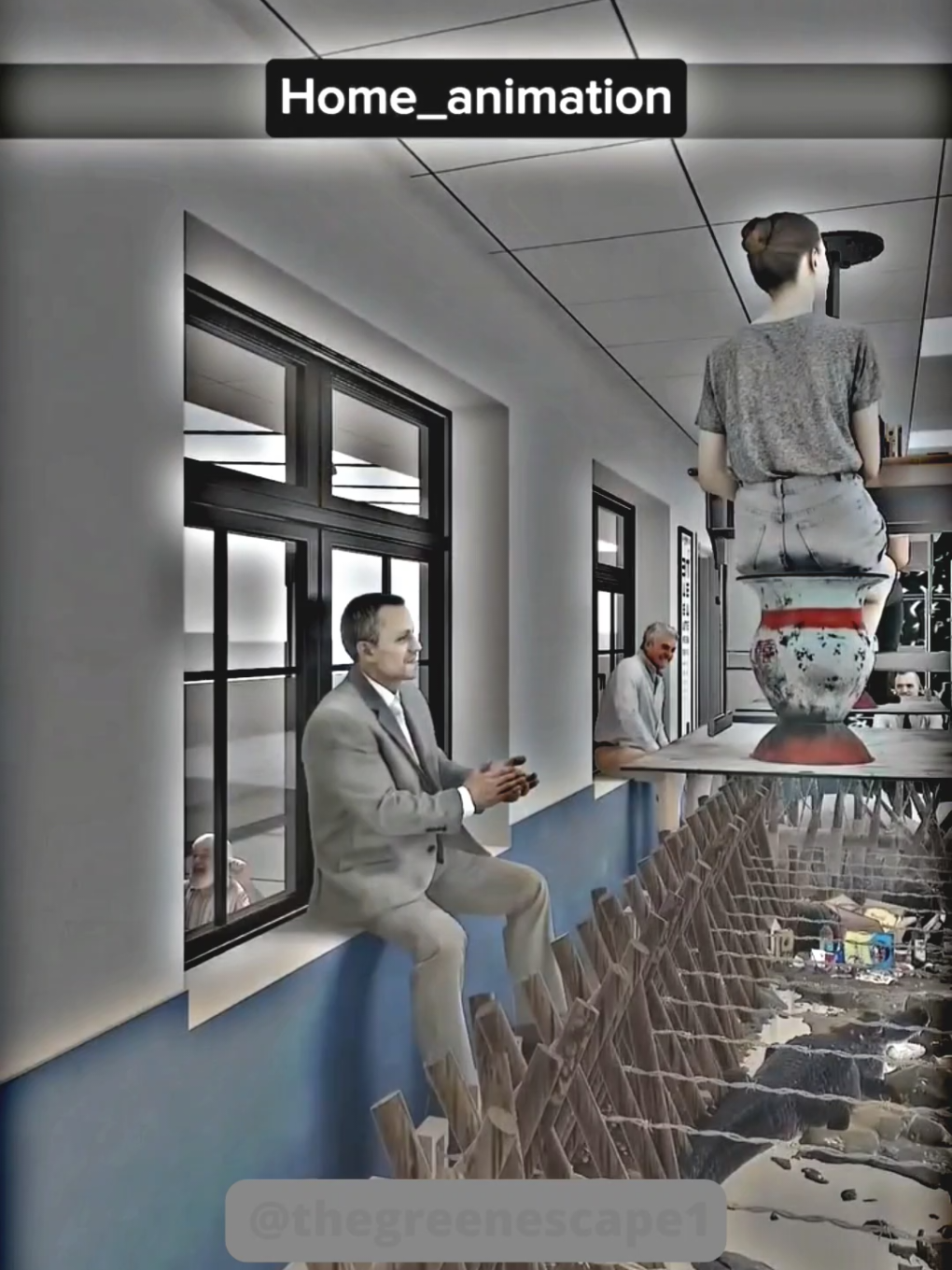 #3d #animation #thegreenescape1 