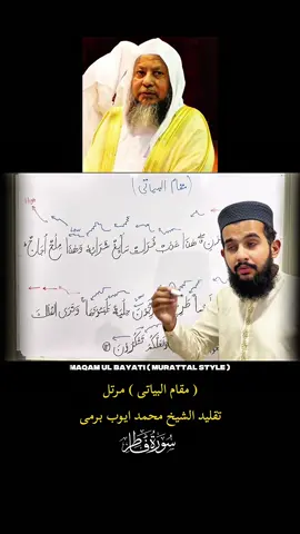 Sheikh Muhammad Ayyub Barmi style explained in visual form | #quranrecitation #sheikhayyubbarmi #learnquran #maqamat #fyp 