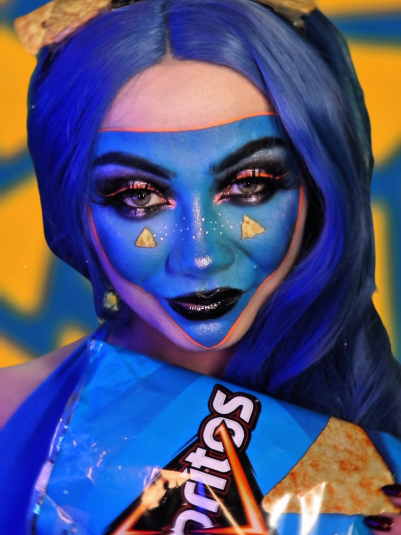 ✨️Inspirace se dá najít opravdu všude! ✨️ .............. 🩵No a tentokrát ji najdeme v nových Doritos Cool Original! Co na tuhle kombinaci říkáte? .............. Video vzniklo v rámci spolupráce s Doritos .............. spoluprace #DoritosCZ #makeup #beauty #czsk #makeuptrend 