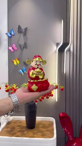 Thần tài may mắn decor Tết #tet2026 #decortet #trangtritet #viralvideo #phukientet 