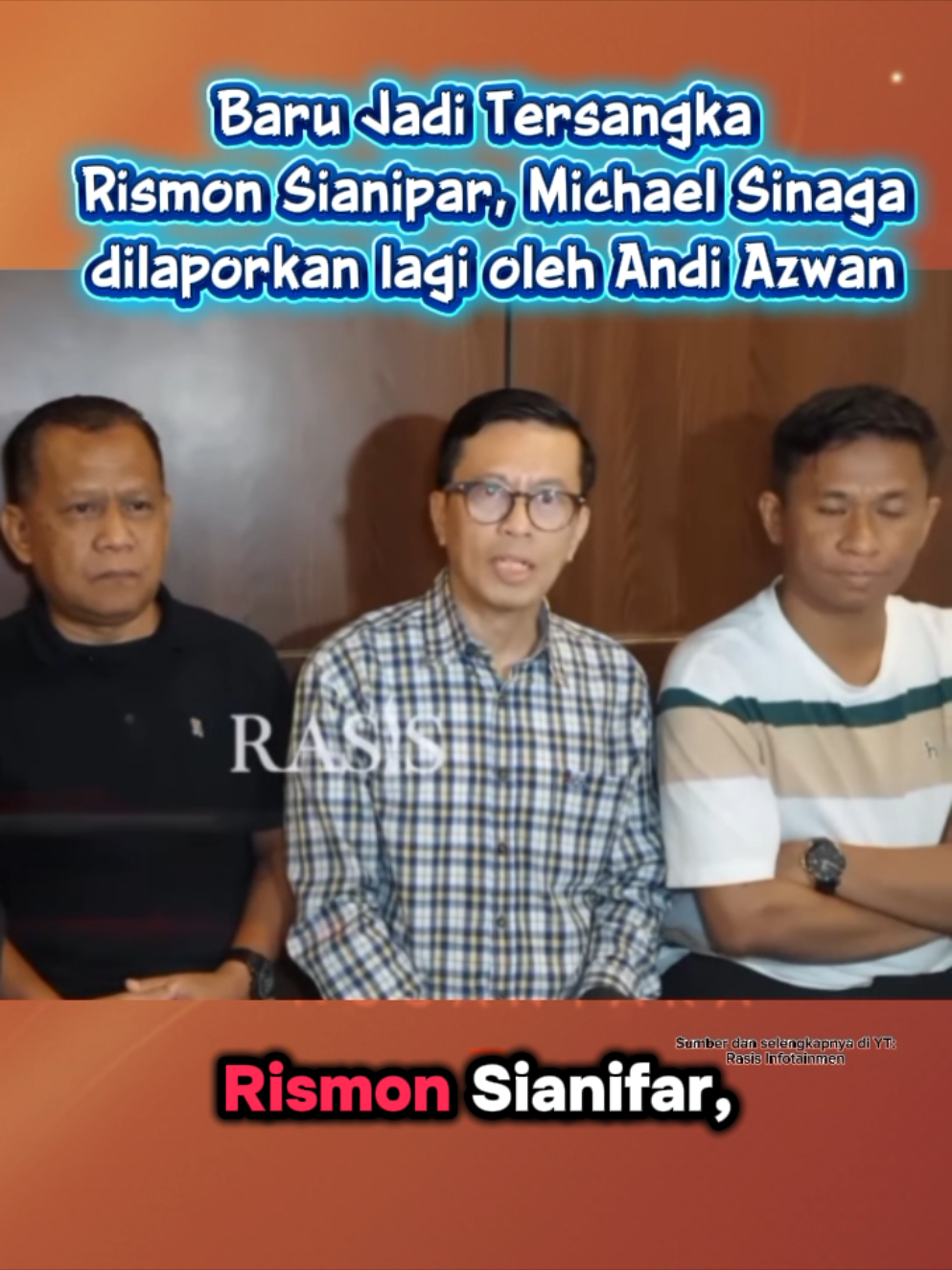Baru saja jadi tersangka, rismon Sianipar, Michael Sinaga dilaporkan lagi oleh Andi Azwan ke polres Jaksel. #rismonsianipar #andiazwan #lenteranusantara2045 