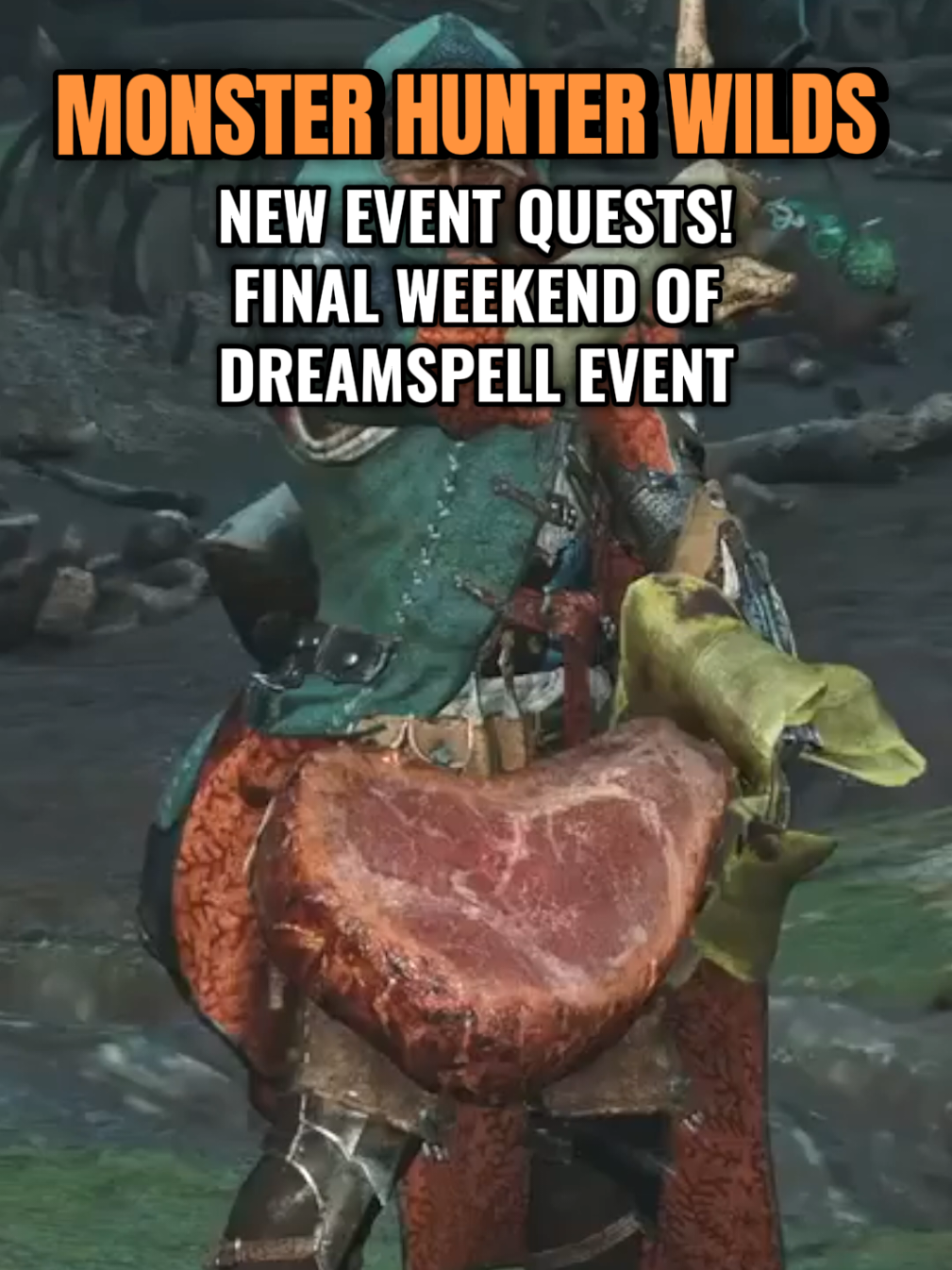 Get those Dreamspell goodies before it's too late 😅 #monsterhunterwilds #gaming #WhatToPlay 