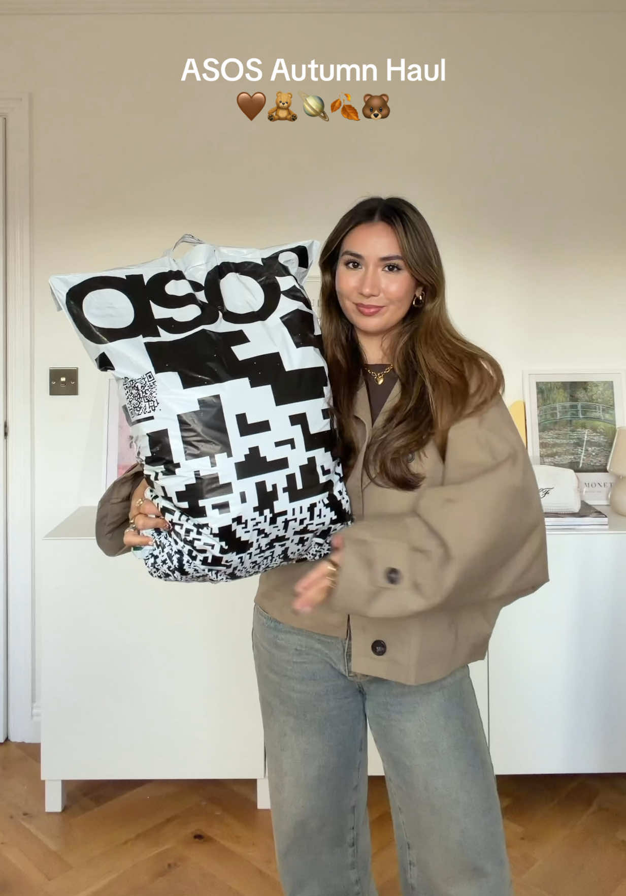 this aw season is all about statement & slogan jumpers 🪐🧸🤎 linked everything in my bio girlies 🔗 @asos #asos #asoshaul #autumnstyle #autumnhaul #autumnoutfit 