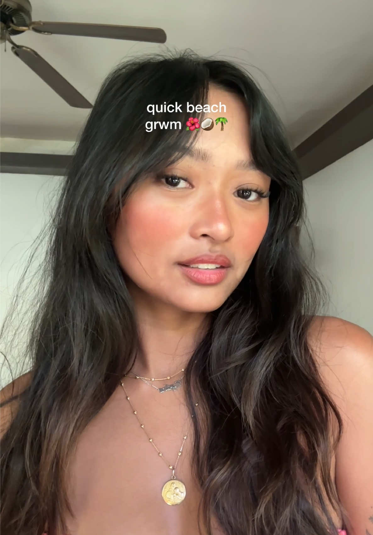 lashes from @Naya Studio survived 2 weeks in IAO 🌺💗 #fyp #morenamakeup 