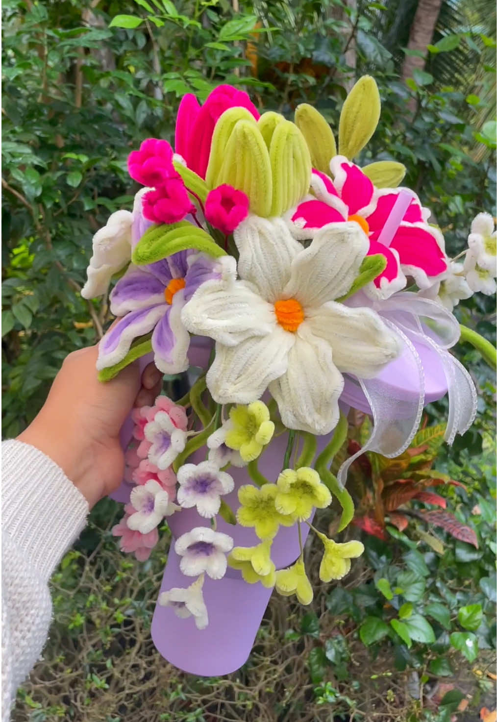 More tumbler bouquet collection😍😍 #bouquetjohorbahru #chenilleflowerjohor #bungakawatbulu #bouquetjb #tumblerbouquet 