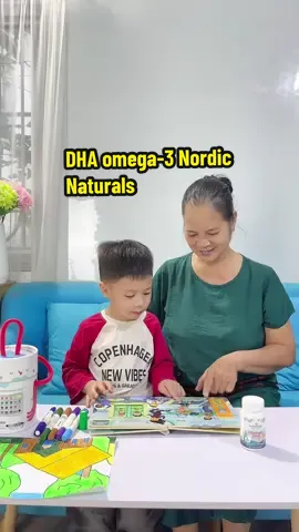 DHA từ cá tuyết hoang dã, kiểm định minh bạch. Bà yên tâm cho cháu dùng mỗi ngày. #DHAtieuchuanvang, #Nordicnaturals, #dhanordic