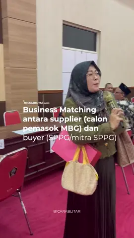 Dalam rangka menyukseskan program Makan Bergizi Gratis (MBG), pengembangan ekonomi lokal serta menjaga stabilisasi pasokan pangan di Kabupaten Blitar dilaksanakan Business Matching antara Supplier dan Buyer. . . . #blt #mbg #bicarablitar