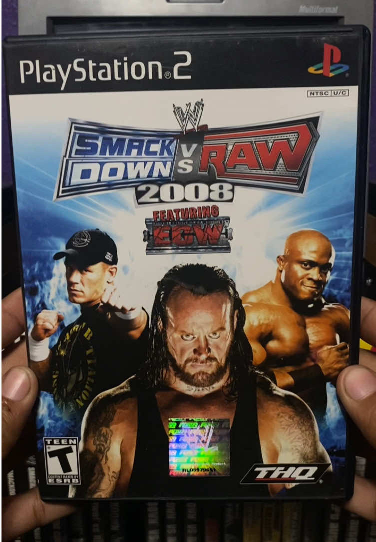 Smackdown VS Raw 2008 for the PS2  #ps2 #smackdownvsraw2008 #ps2games #wrestlingtiktok 