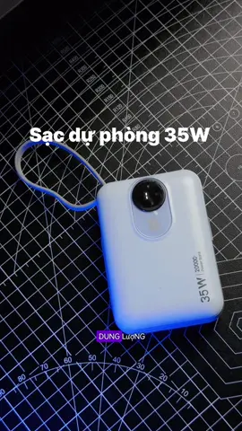 Sạc dự phòng sạc nhanh 35W dung lượng pin 20.000mAh thiết kế nhỏ gọn. Nguyen #GOOJODOQ #sacduphong20000mah #sacduphongdungluongcao #sacgoojodoq #tiktokviral 