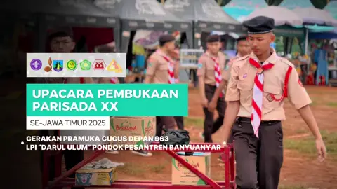 Upacara Pembukaan Parisada XX Se Jawa Timur 2025 #santri #darululum #banyuanyar #pamekasan 