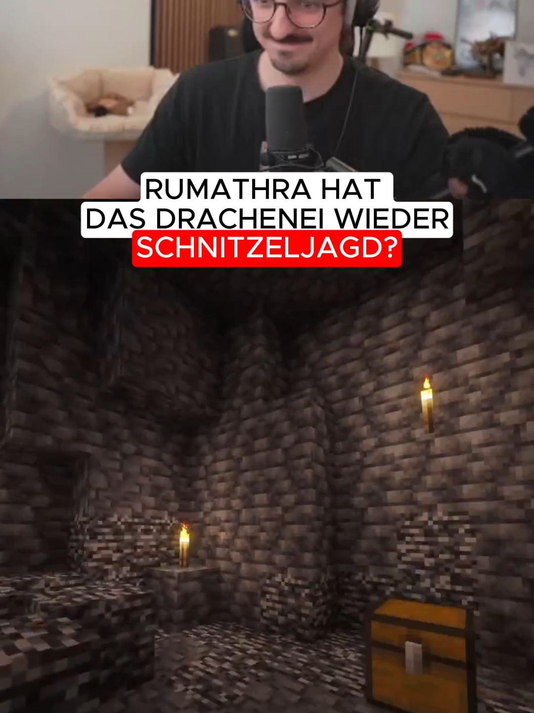 RUMATHRA WIEDER DA MIT SCHNITZELJAGD UM DAS VERLORENE DRACHENEI 😱 😳 #craftattack #craftattack13 #Minecraft #end #drachenei #rumathra #schnitzeljagd #papaplatte #bastighg #ghg #ori #ca #fyp #viral