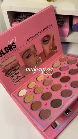 this makeup book palette makes me blush. So prettyyyyyyy 𑣲 #makeup #palette #makeuppalette #makeupbook #makeupset 