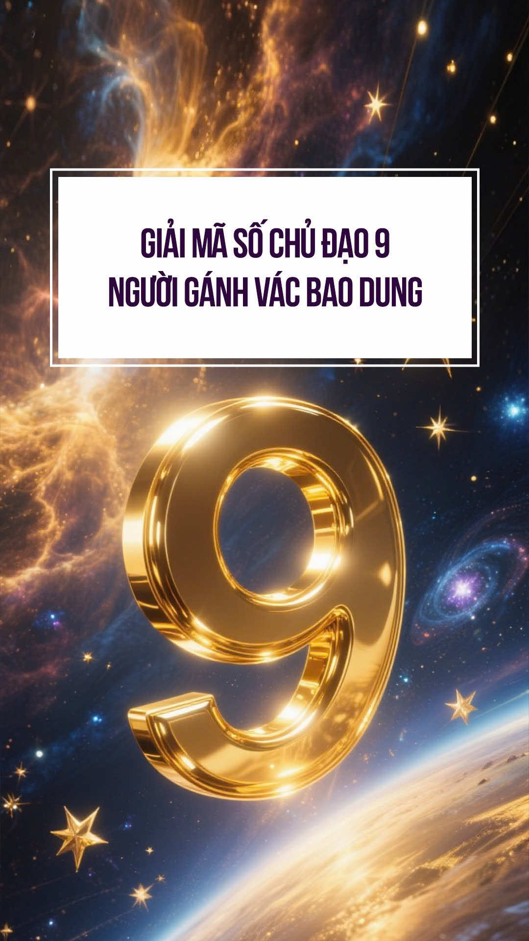 Giải mã số chủ đạo 9 - Người gánh vác bao dung #thansohoc #labansohoc #tamlyhoc #sochudao9 #ganhvac  @La bàn số học  @La bàn số học  @La bàn số học 