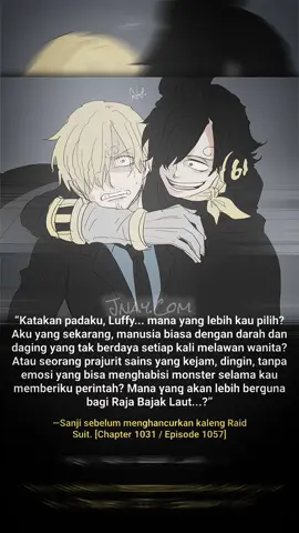 taukah kamu bahwa rambut sanji sebenarnya adalah berwarna hitam, tapi kenapa rambut nya dari kecil sampai sekarang berwarna kuning ? itu adalah genetik dari ibunya. sanji awalnya produk gagal germa dan mewarisi genetik ibunya , contohnya adalah  warna rambut yang tetap berwarna kuning tidak berubah ke warna hitam sesuai rencana seperti saudara saudara nya yang lain  #anime #onepiece #sanji #vinsmokessanji #foryou 