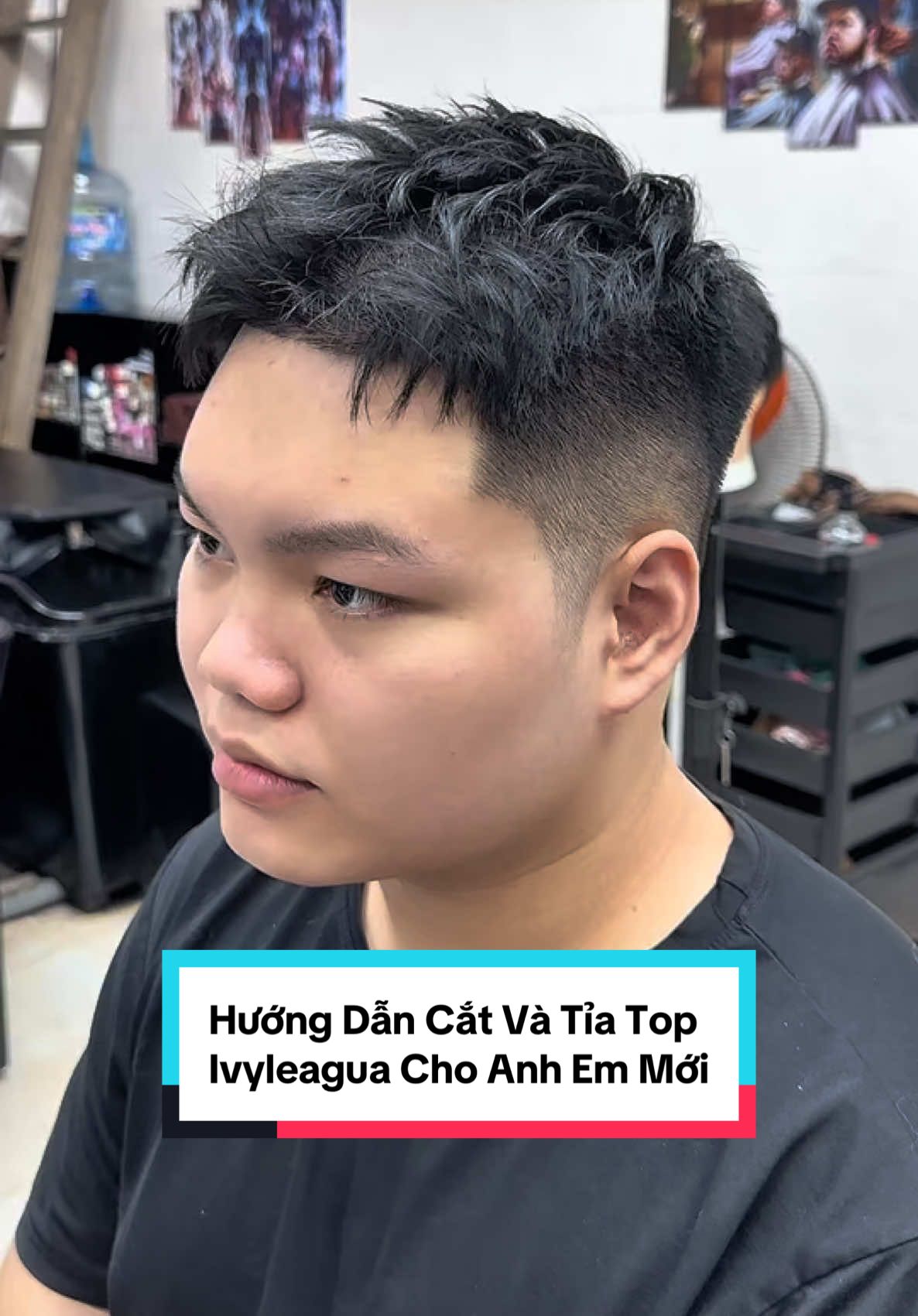 Hướng dẫn cắt và tỉa top ivyleagua cho anh em mới vào nghề #daytocnam #hoctocnam #daotaonghetoc 