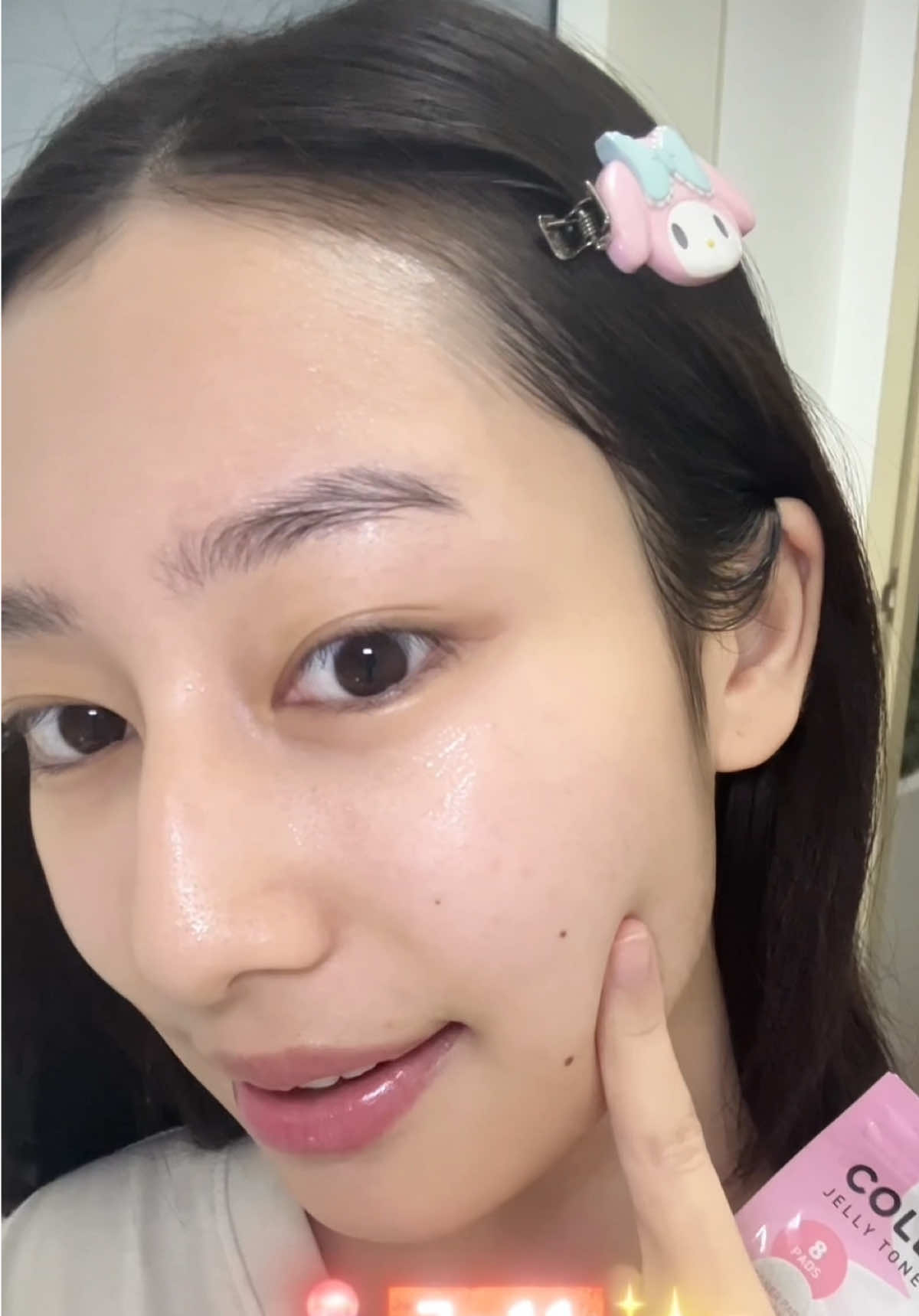Jelly Toner Pad🍮🩷 เสิร์ฟผิวใสก่อนแต่งหน้า!! #เจลลี่โทนเนอร์แพด #โทนเนอร์แพดผิวไบร์ท #COLLAGENJELLYTONERPAD #BabyBright 