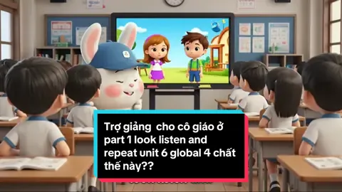 Lesson 2 look listen and repeat global 4 #AITrongGiáoDục #LearnOnTikTok #HocTiengAnhMoiNgay #EnglishForKids #englishlanguage 