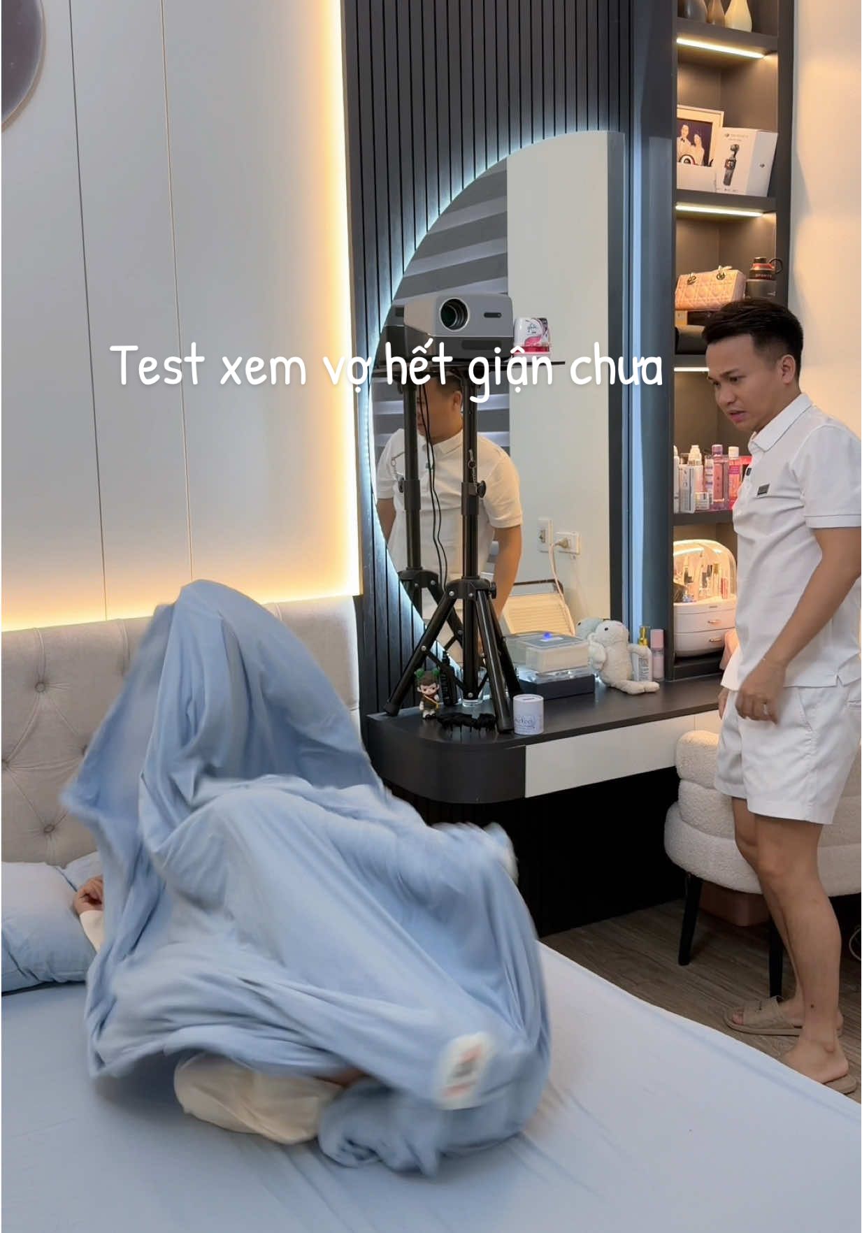 Cách kiểm tra xem vợ hết giận chưa #foryou #vochongbinhanh #binhanhvlog 