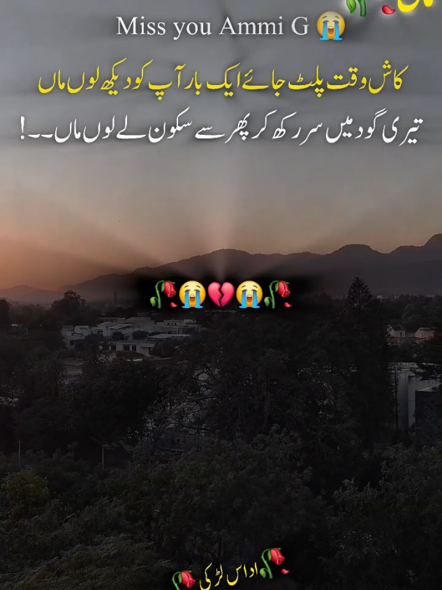 Miss you Ammi G 😭#trending #foryoupage #viralvideo #fyp #maa 