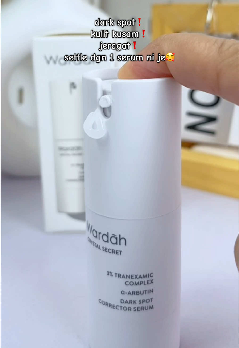 #wardah #wardahskincare #wardahcrystalsecret #wardahcrystalsecretserum 