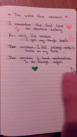 You were the reason  #lovequote #frindship #writing #goviral #foryoupage❤️❤️ 