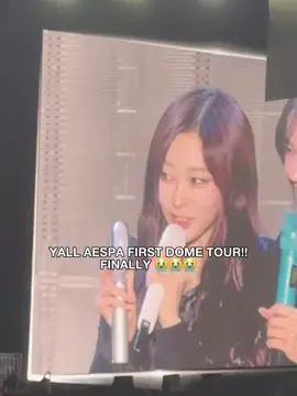 SPECIAL EDITION DOME TOUR GUYS!! FINALLY AESPA DOME TOUR 😭😭😭 #karina #giselle #winter #ningning #aespa 