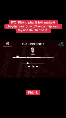 Khi nào là lúc tốt nhất để mua cổ phiếu một công ty? Chắc chắn không phải là khi các quỹ đầu tư đang xả hàng cho bạn bằng IPO.#chungkhoan #cophieu 